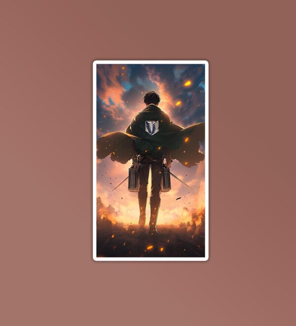 AOT Ashes Laptop Mobile Stickers AOT Ashes Laptop Mobile Stickers