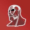 AOT Titan Sticker