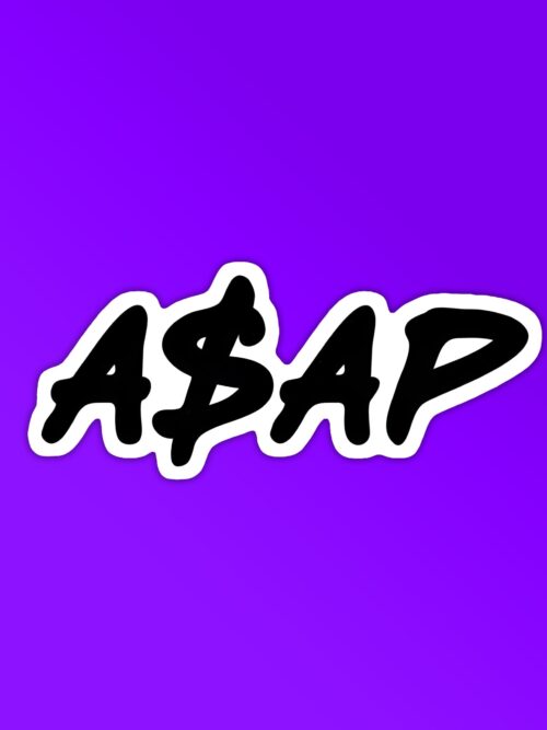 ASAP Sticker