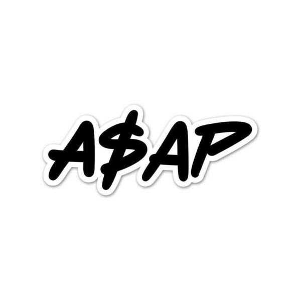 ASAP Sticker