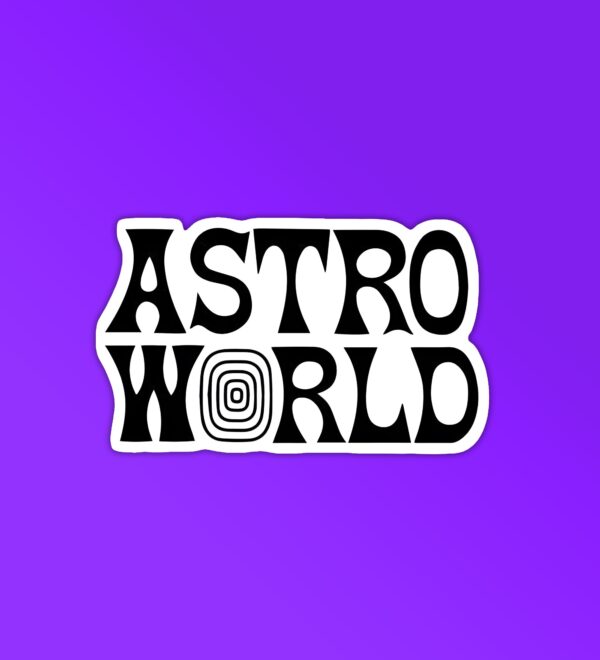 ASTRO WORLD Sticker ASTRO WORLD Sticker