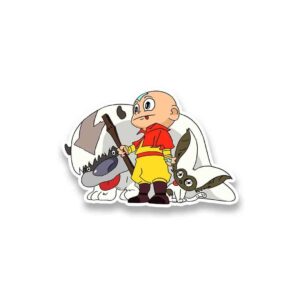 Aang Airbender Sticker