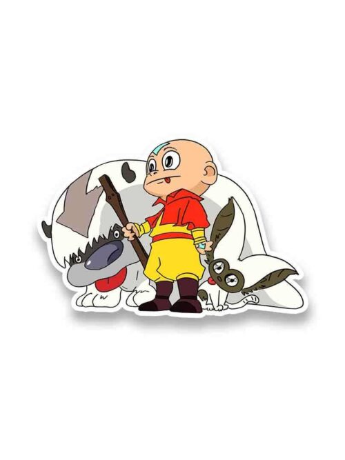 Aang Airbender Sticker