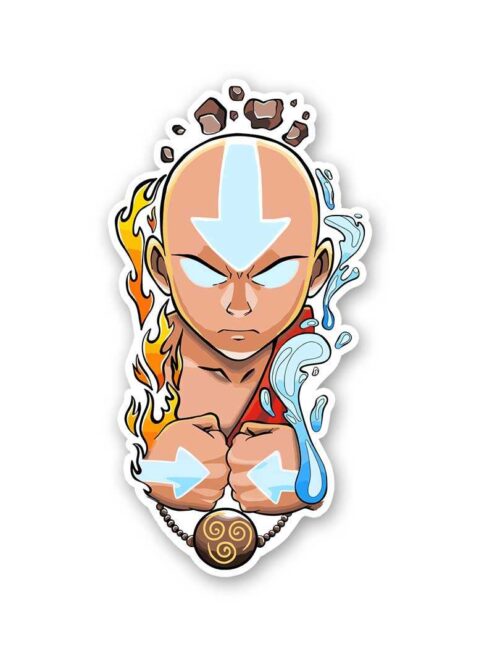 Aang The Airbender Sticker