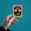 Abducted By Aliens Sticker