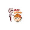 Abey Halwe Sticker
