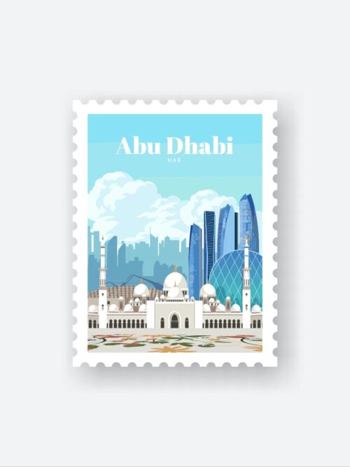 Abu Dhabi Sticker