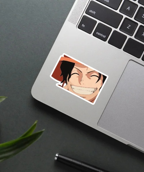 Ace Happy and Smiling Sticker_2 Ace Happy And Smiling Sticker