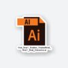 Adobe Illustrator File Sticker