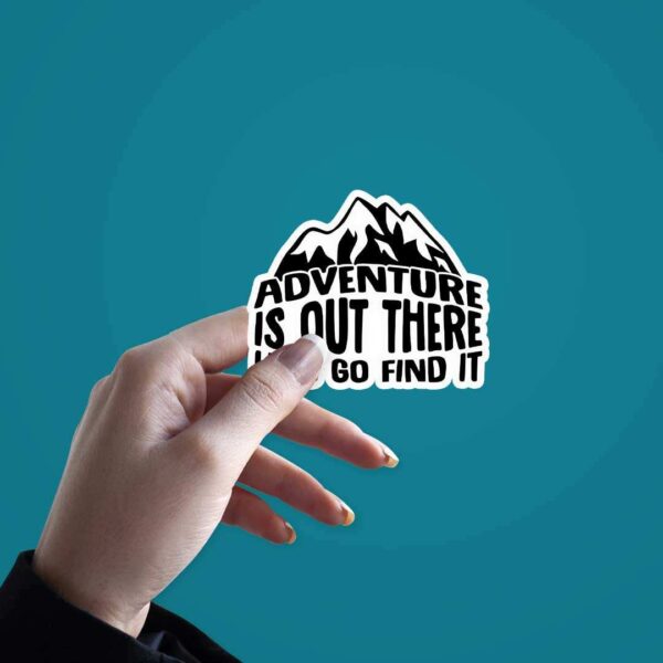 Adventure Is Out There Sticker Adventure Is Out There Sticker