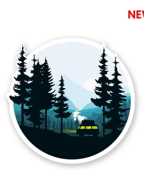 Adventure Midnight Sticker