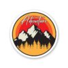 Adventure Mountains Sticker