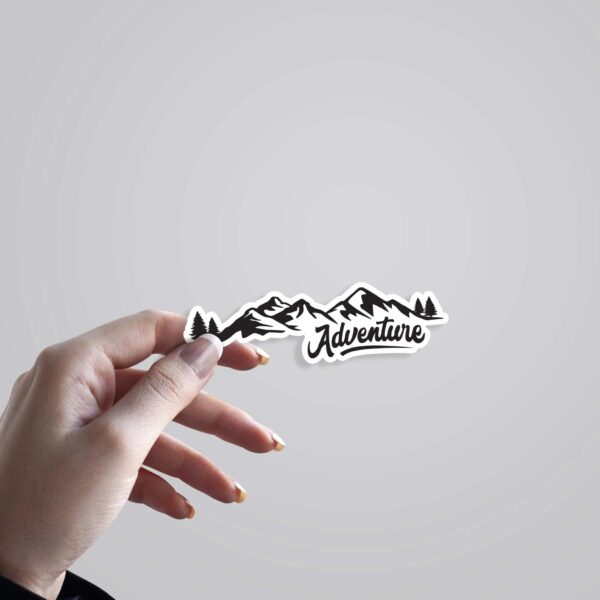 Adventure Mountains Travels Stickers