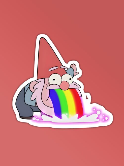 Adventure Time King Laptop Mobile Stickers