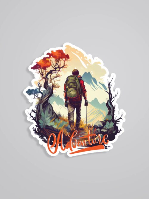 Adventure Travels Stickers