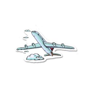 Aeroplane Sticker Aeroplane Sticker