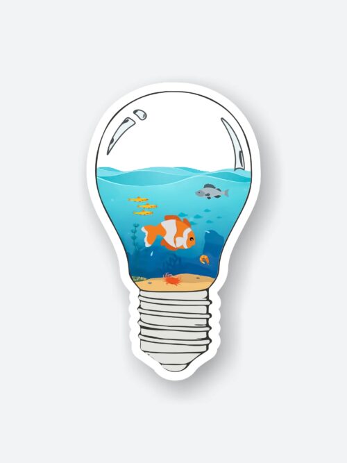 Aesthetic Aquarium Sticker