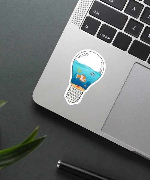 Aesthetic Aquarium Sticker Aesthetic Aquarium Sticker
