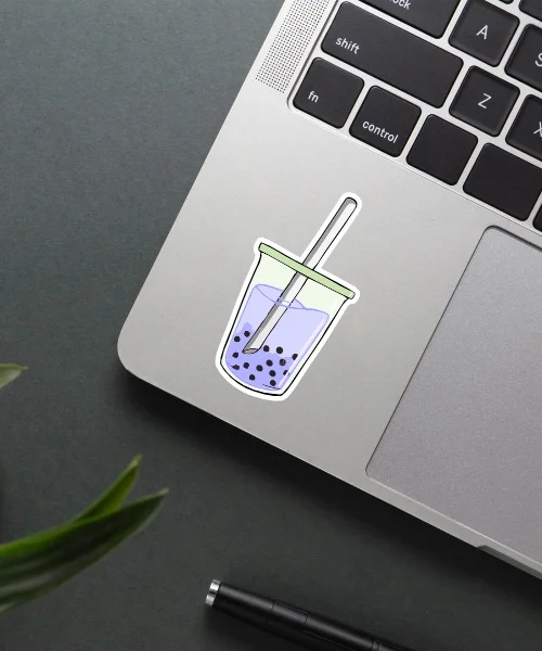 Aesthetic Boba Tea Sticker Aesthetic Boba Tea Sticker