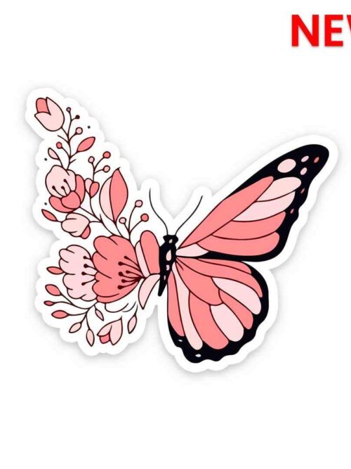 Aesthetic Butterfly Sticker