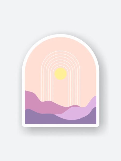Aesthetic Daybreak Sticker