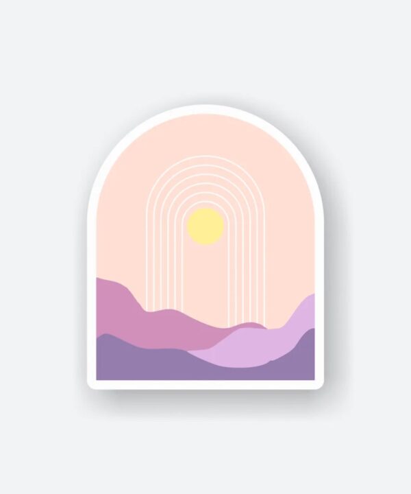 Aesthetic Daybreak Sticker Aesthetic Daybreak Sticker