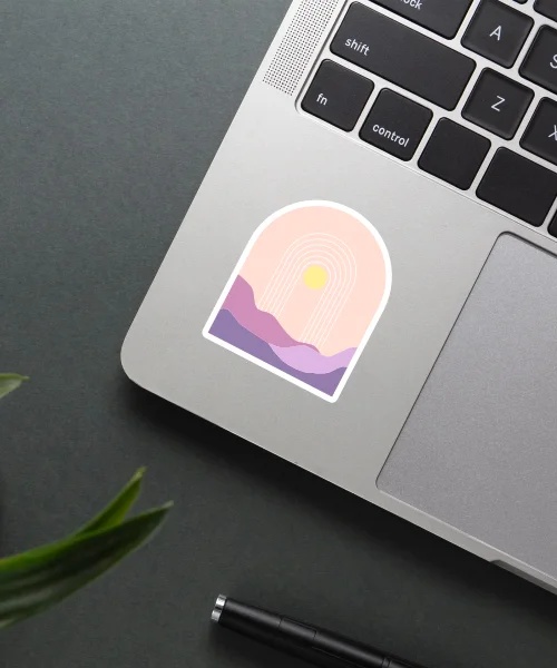 Aesthetic Daybreak Sticker Aesthetic Daybreak Sticker