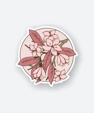 Aesthetic Flower Sticker