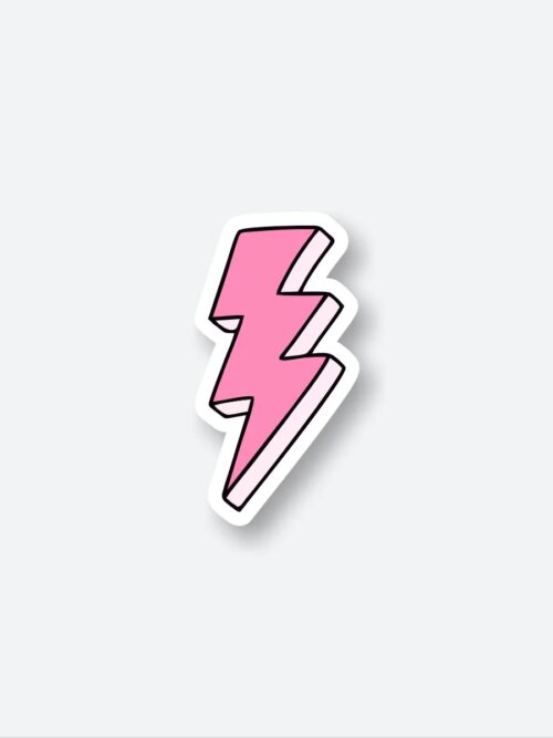 Aesthetic Lightning Sticker