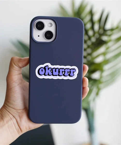Aesthetic Okurrr Sticker Aesthetic Okurrr Sticker