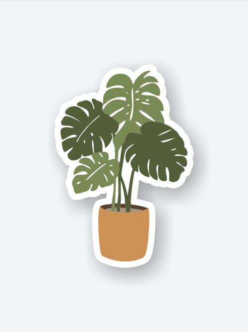 Aesthetic Plant Sticker