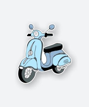 Aesthetic Scooter Sticker Aesthetic Scooter Sticker