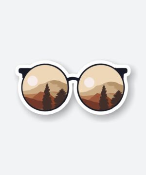 Aesthetic Sunglass Sticker