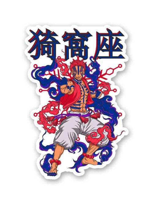 Akaza Sticker
