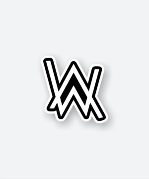 Alan Walker Logo Sticker Alan Walker Logo Sticker