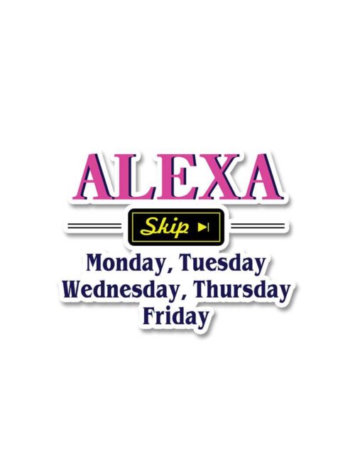 Alexa Skip Stickers