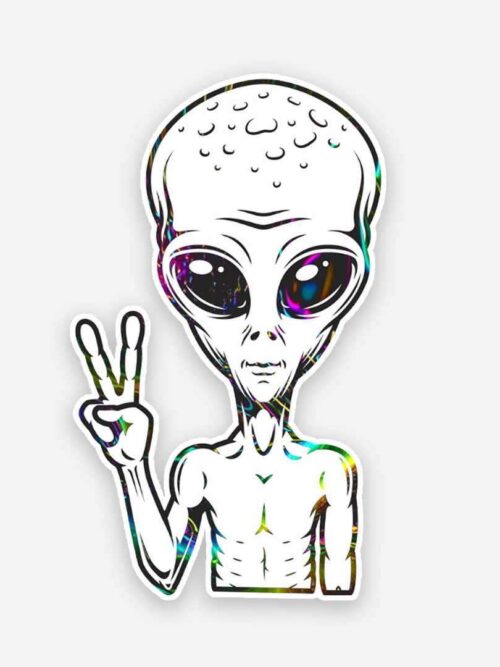 Alien Sticker