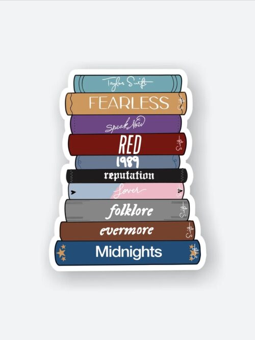 All Album Taylor Taylor Swift Sticker