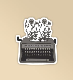 All Is Fair In Love And Poetry Taylor Swift Sticker