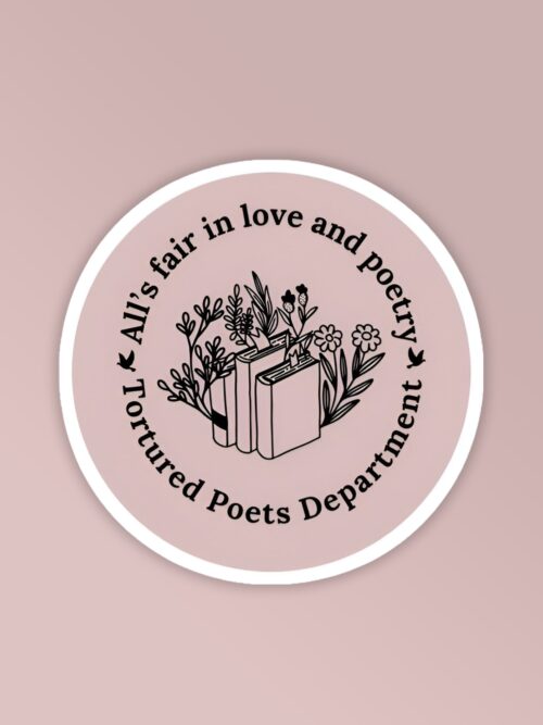 All Is Fair In Love Taylor Swift Sticker