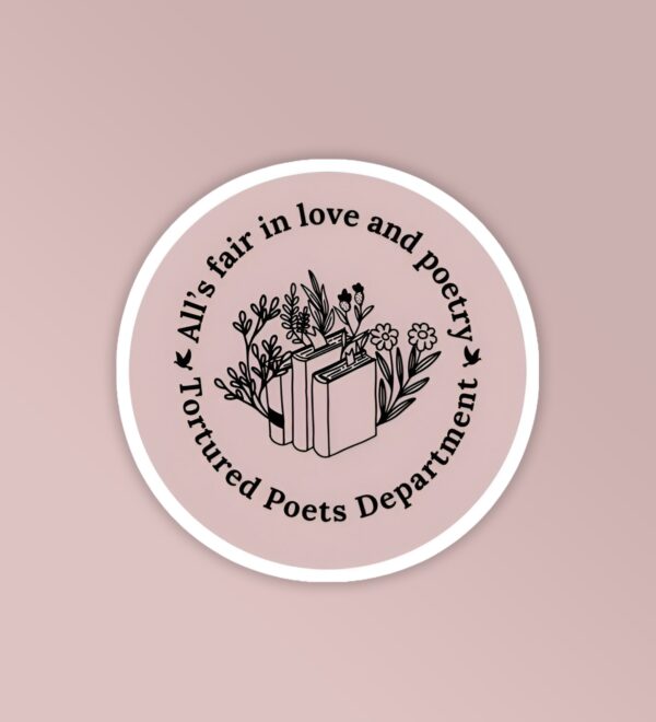 All Is Fair In Love Taylor Swift Sticker All Is Fair In Love Taylor Swift Sticker
