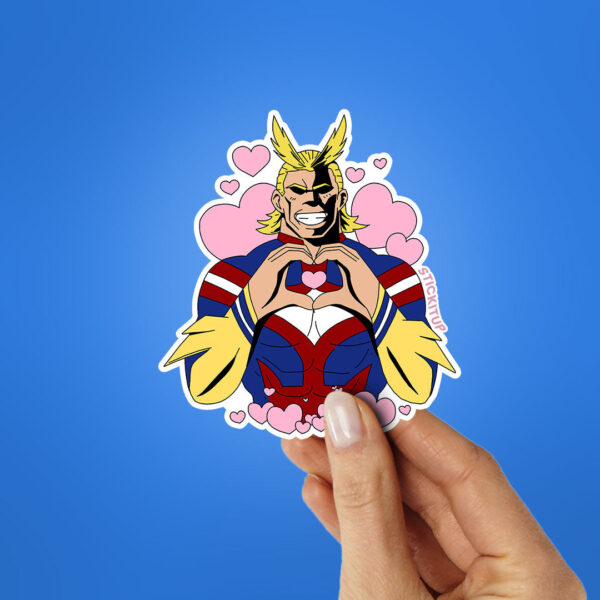 All Might Love Sticker