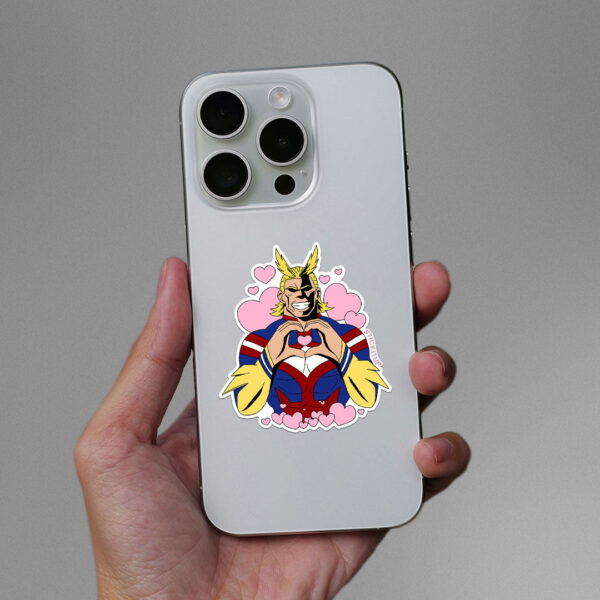 All Might Love Sticker