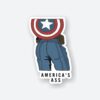 Americas Ass Sticker