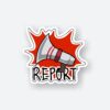 Among Us Report Sticker