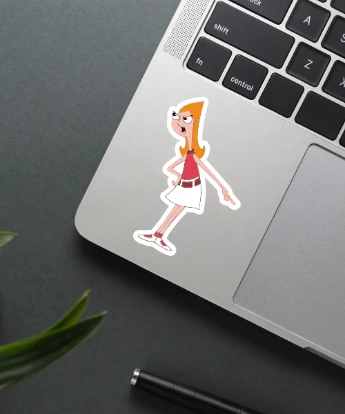 Angry Candace Sticker