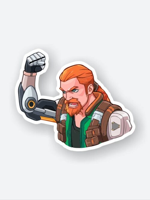 Angry Breach Valorant Sticker