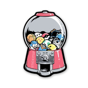 Anime Candy Machine Sticker Anime Candy Machine Sticker