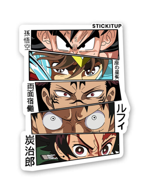 Anime Collab Sticker