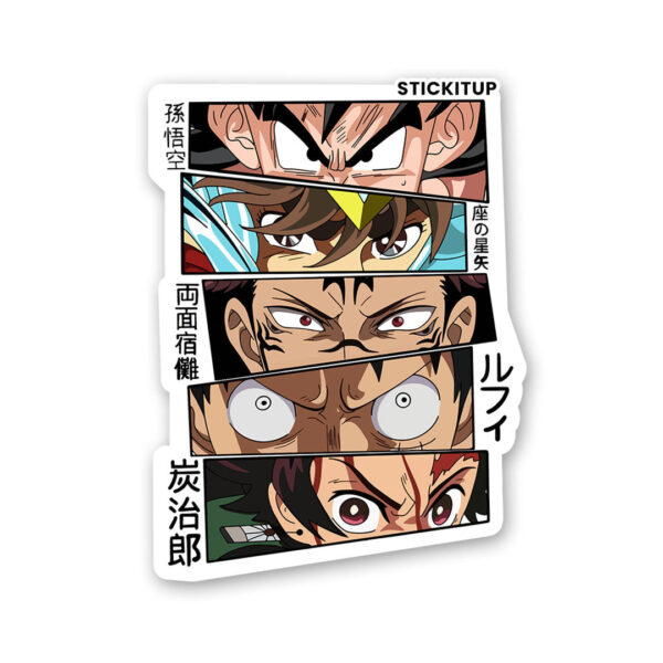 Anime Collab Sticker Anime Collab Sticker